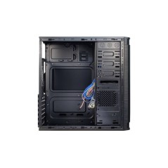 Inter-Tech IT-5905 ATX Tower Case - Stylish Black Design Without PSU - High-Quality Build for Optimal Performance